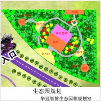 生态园规划草图